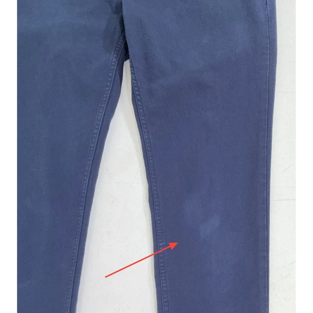 Banana Republic Traveler‎ Slim Pants 32x34 (fits 33x33) Navy Stretch Cotton READ